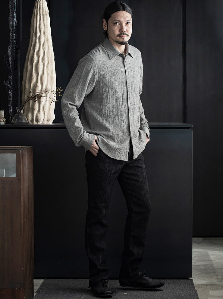 K'ANG<br> MENS MID-FIT LAYER-VENT TROUSER / BLACK