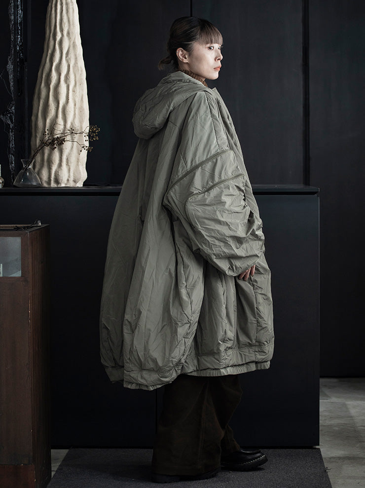 RUNDHOLZ DIP<br> WOMENS loose silhouette down coat / SCHILF
