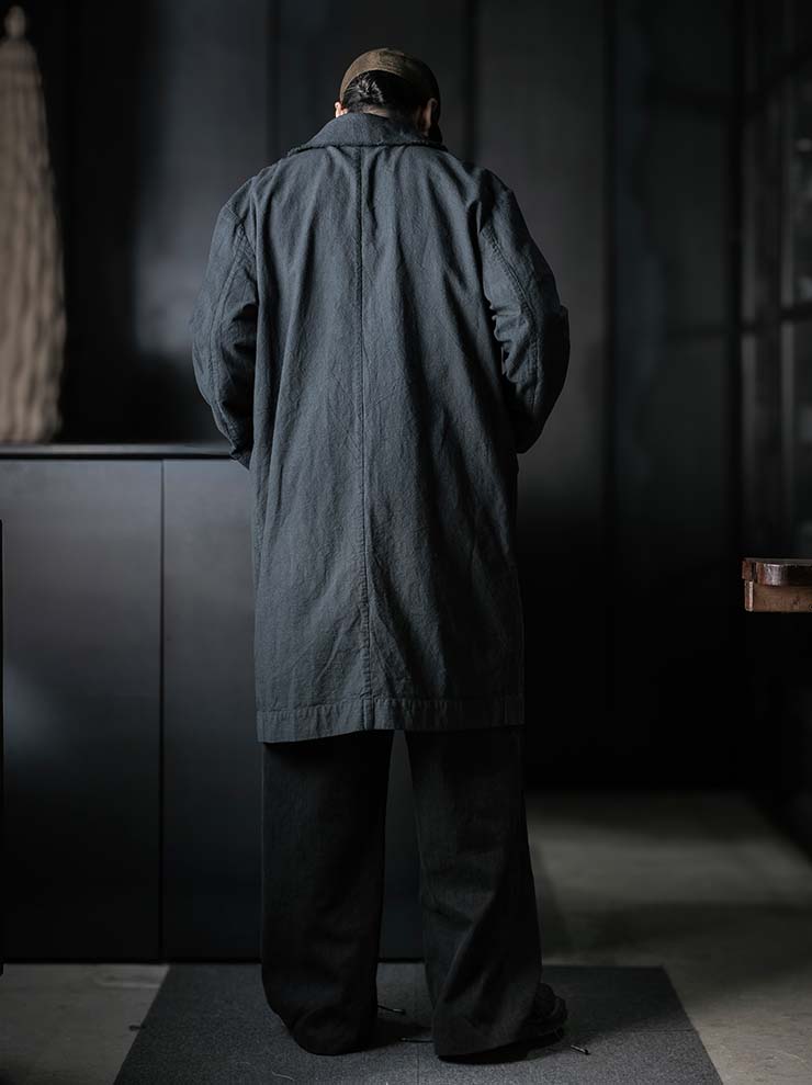 MONAD<br> Byrne Carcoat / Handdyed Grey
