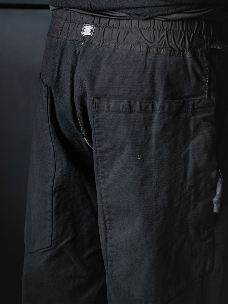 69 BY ISAAC SELLAM<br>MENS 6 ポケットラージパンツ / NOIR