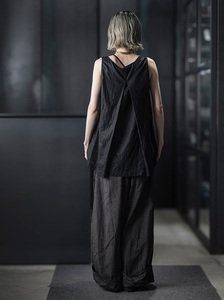 RUNDHOLZ<br>WOMENS コットンタンクトップ / black