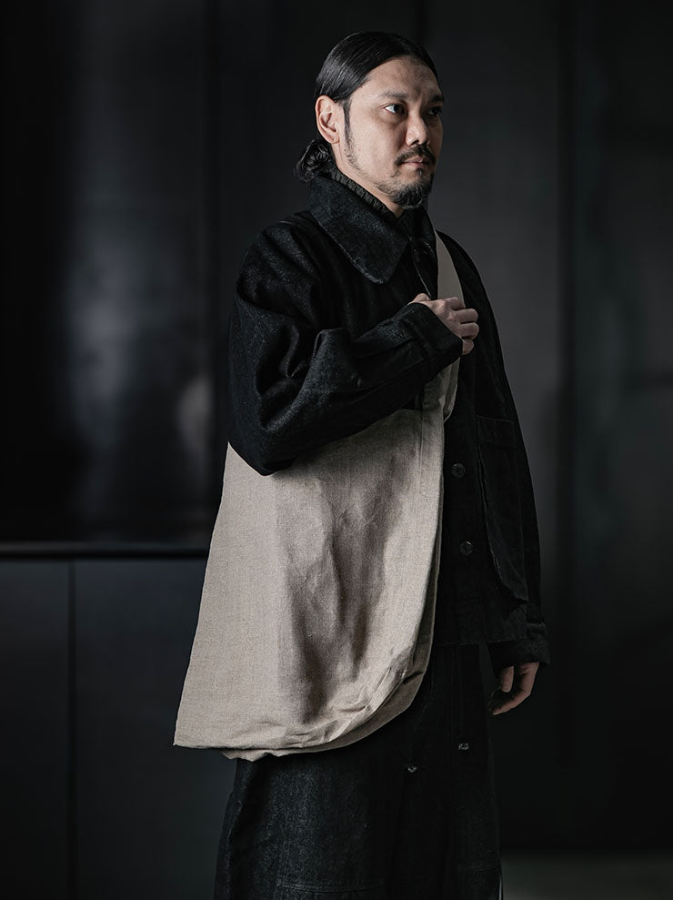 GATHERING<br>DOUBLE BAG / NATURAL