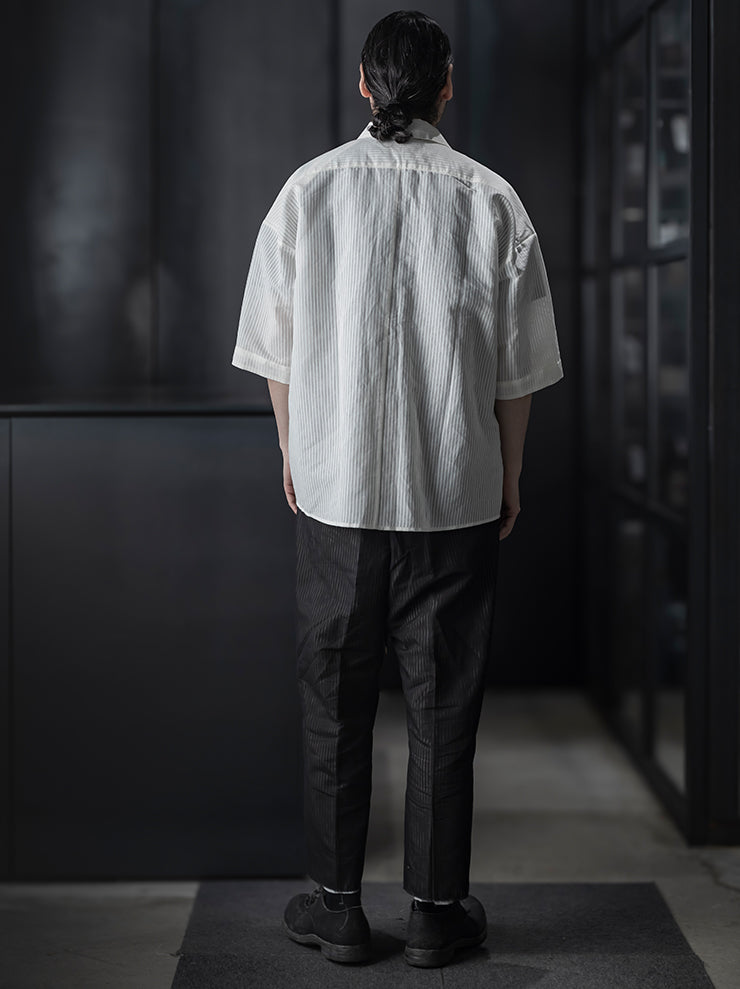 individual sentiments<br> UNISEX bowling shirt / WHITE