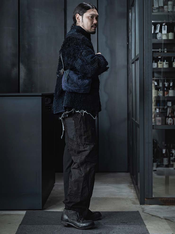 By Walid<br>MENS デイヴィストラウザー / BLACK L