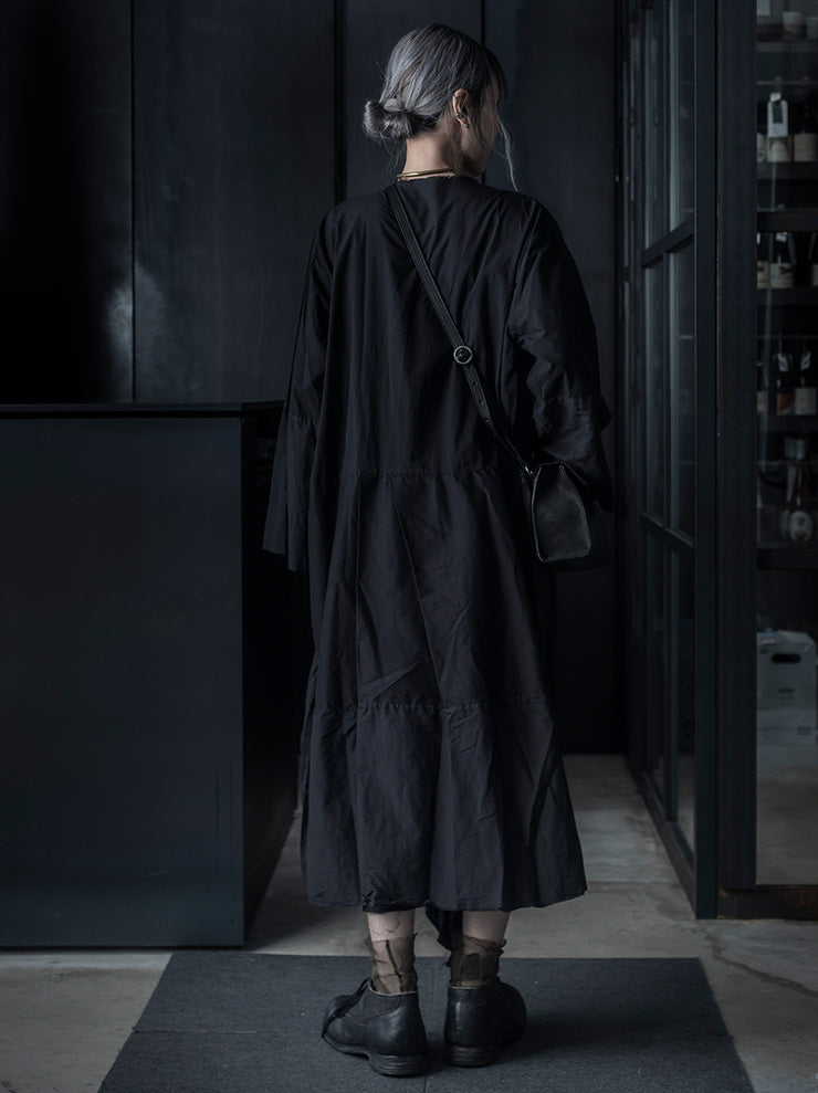 ATELIER SUPPAN <br>WOMENS SILK PATCHWORK DRESS