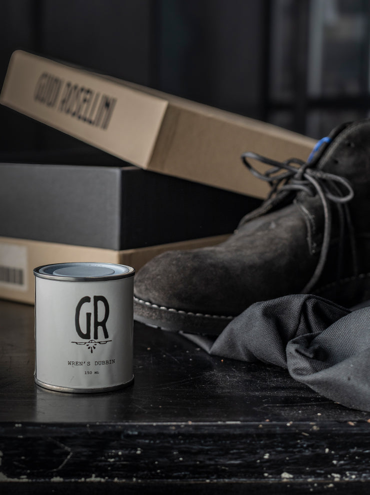 GUIDI & ROSELLINI<br> MENS DESERT BOOTS RUGGERO_OLD AT / VACCHETTA REVERSE