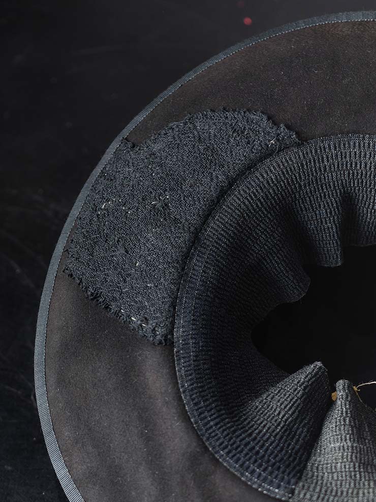 HORISAKI<br>ONE OF A KIND COLLECTION ビーバーファーフェルトハット OOAK24 NO.103 / BLACK