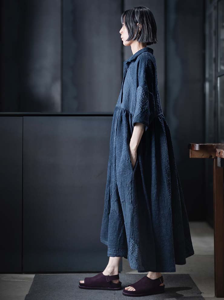 By Walid<br> WOMENS WEDNESDAY DRESS / INDIGO / SIZE XS