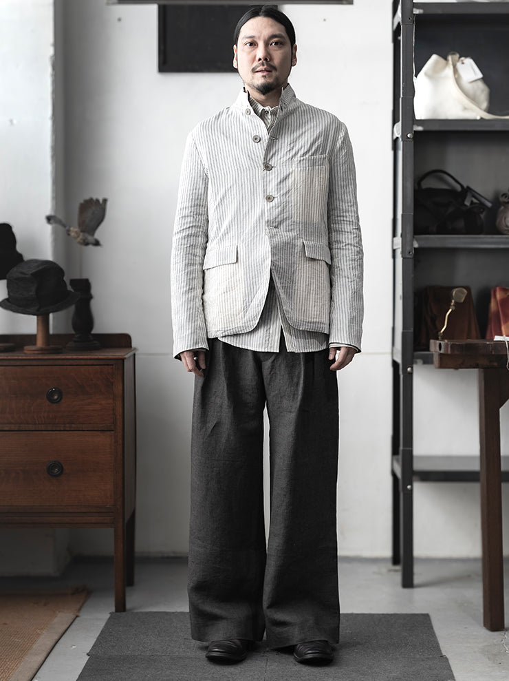 K'ANG<br>UNISEX EXTRA LARGE FIT TROUSERS / DARK GREY