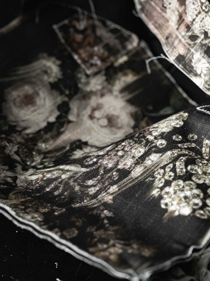IA LONDON<br>BRICK CARRIER SMALL HAND BAG / DIAMONDS PRINT