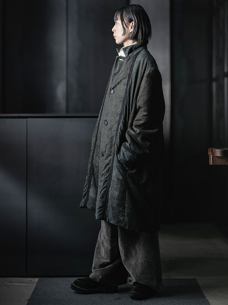 By Walid<br> MENS RUFUS COAT WADDED / GREEN