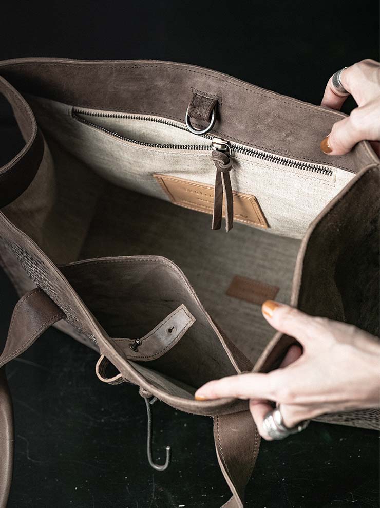 tagliovivo<br>ドクターバッグ L CULATTA REVERSE / Mud
