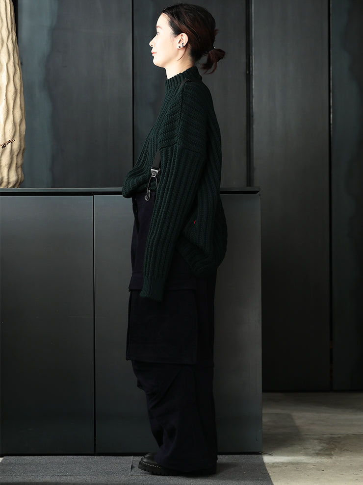 RUNDHOLZ DIP<br> WOMENS Work Sarouel Pants / GRAPE