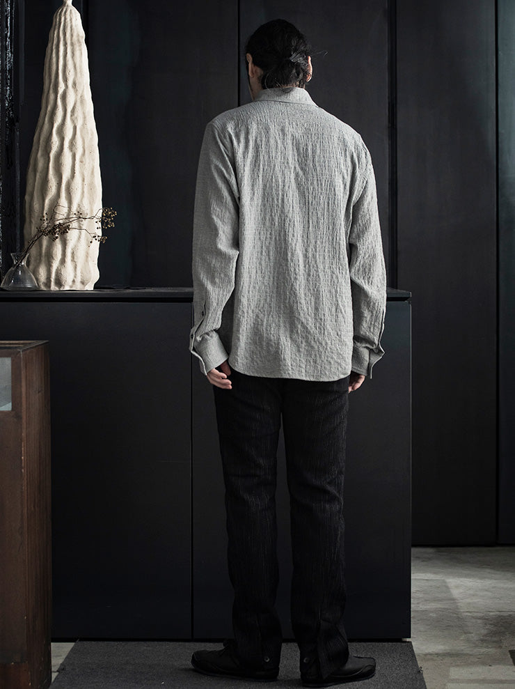 K'ANG<br> MENS MID-FIT LAYER-VENT TROUSER / BLACK