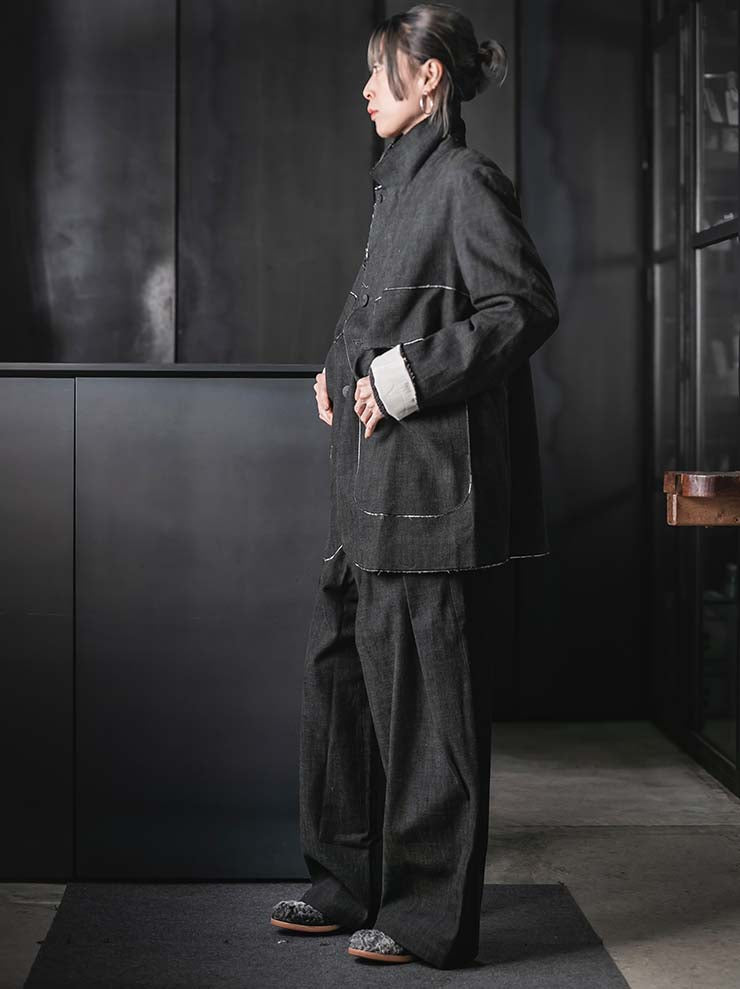 WRIGHT + DOYLE<br>UNISEX カジュアルジャケット / ALGA GREEN