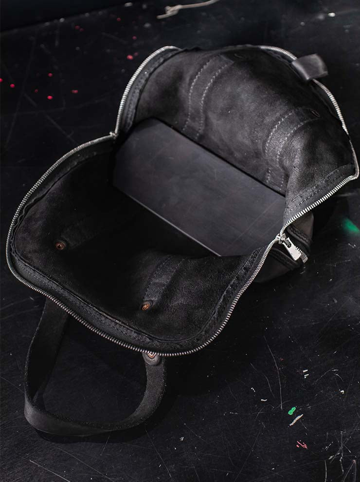 GUIDI<br> Extra Small Handle Bag GB00 BLKT / SOFT HORSE