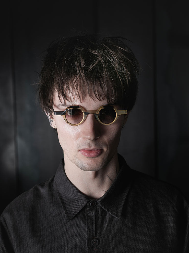 RIGARDS<br>GENUINE HORN フレームサングラス / LIGHT CAMO / RG1064