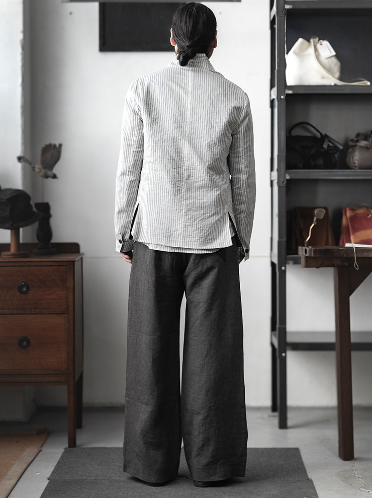 K'ANG<br>UNISEX EXTRA LARGE FIT TROUSERS / DARK GREY