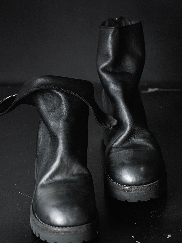 GUIDI<br>MENS バックジップブーツ 796V BLKT / HORSE FULL GRAIN