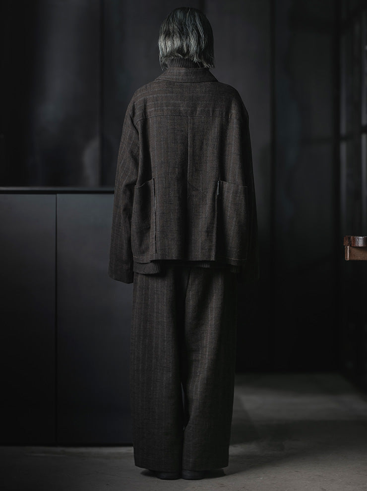 WRIGHT + DOYLE<br>UNISEX ATHIR JACKET / BARK