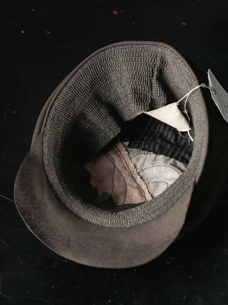 HORISAKI<br>ONE OF A KIND COLLECTION ビーバーファーフェルトハット OOAK26 NO. 017 / VARIOUS