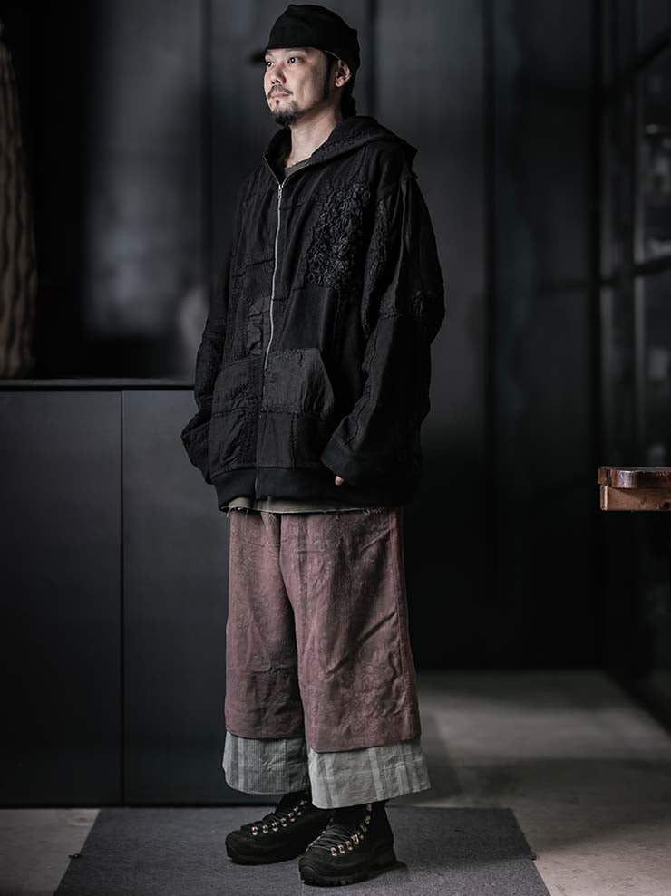 By Walid<br> MENS MCLAREN TROUSER / BROWN / SIZE L