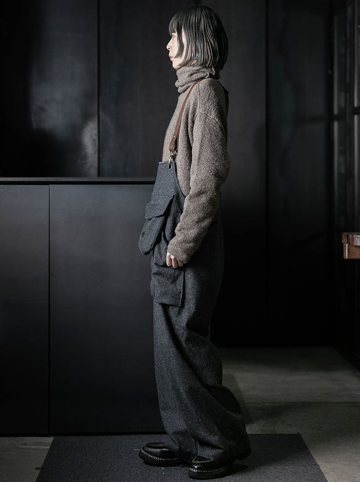 MONAD<br> McDonnell Overalls / Gray - Navy twill