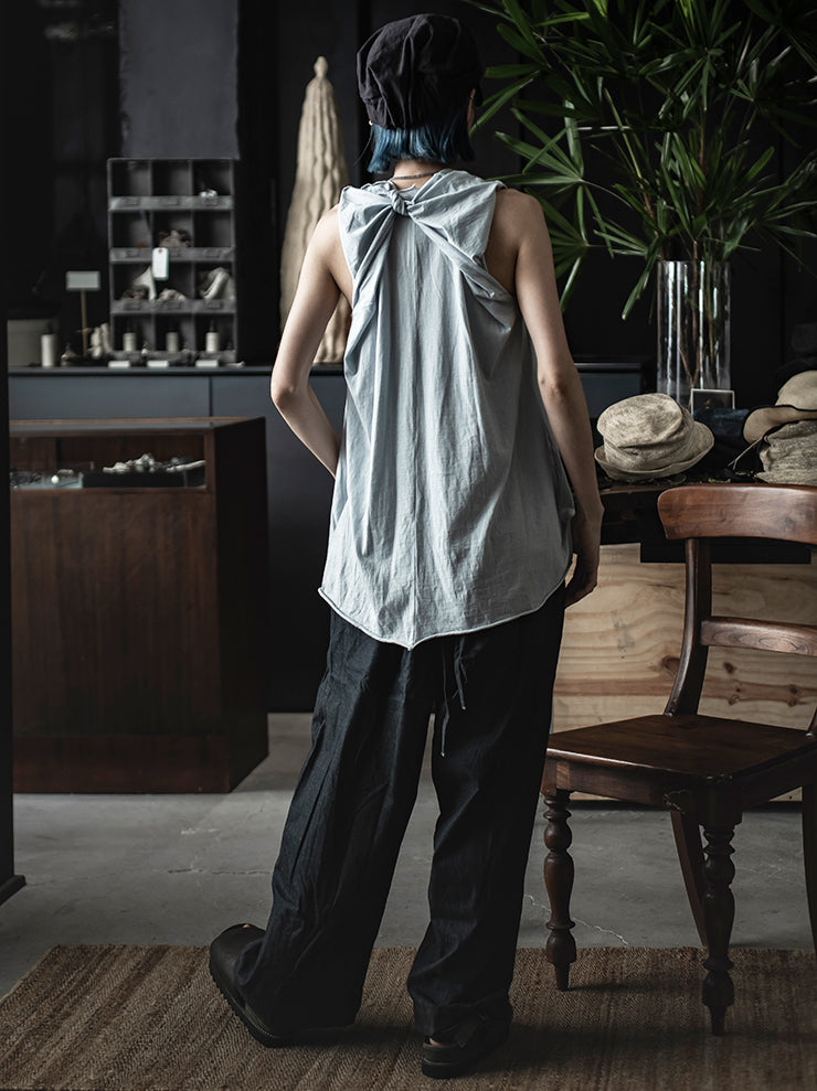 ATELIER SUPPAN<br> WOMENS Front double tank top