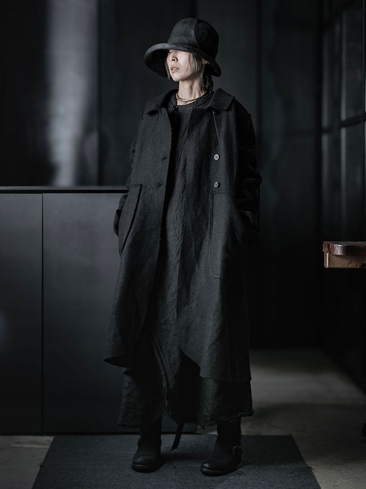 ATELIER SUPPAN<br>WOMENS CACHMERE COAT / W26-26