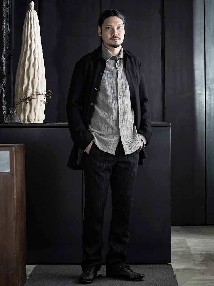 K'ANG<br> MENS MID-FIT LAYER-VENT TROUSER / BLACK