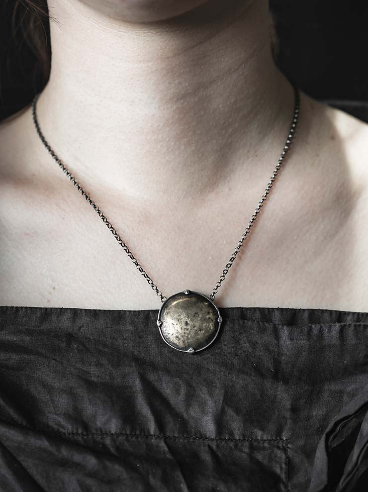 DETAJ <br>DOME GOLD NECKLACE