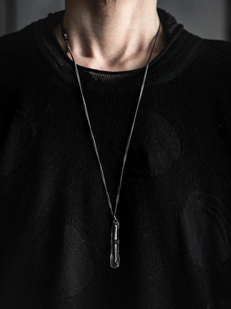 DETAJ<br>FRAGMENS OF REMINISCENCE SILVER NECKLACE / FR-PEN-N02