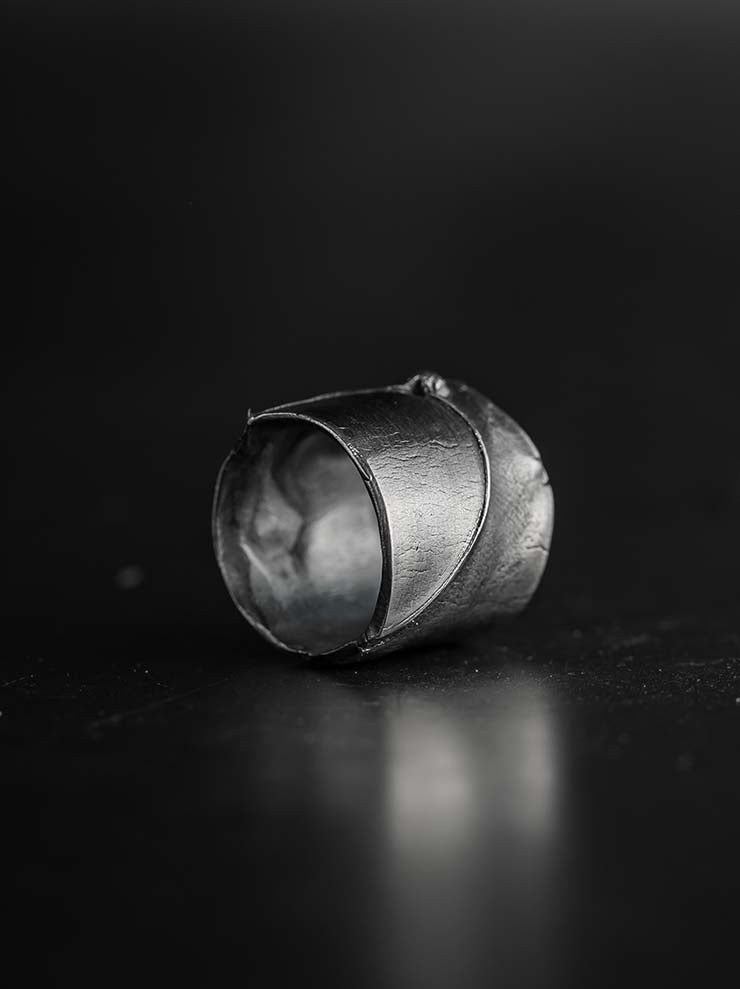 DETAJ<br>FRAGMENS OF REMINISCENCE SILVER RING / FR-PINCENEZ-R01