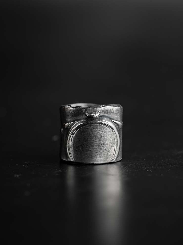 DETAJ<br>FRAGMENS OF REMINISCENCE SILVER RING / FR-WATCH-R01