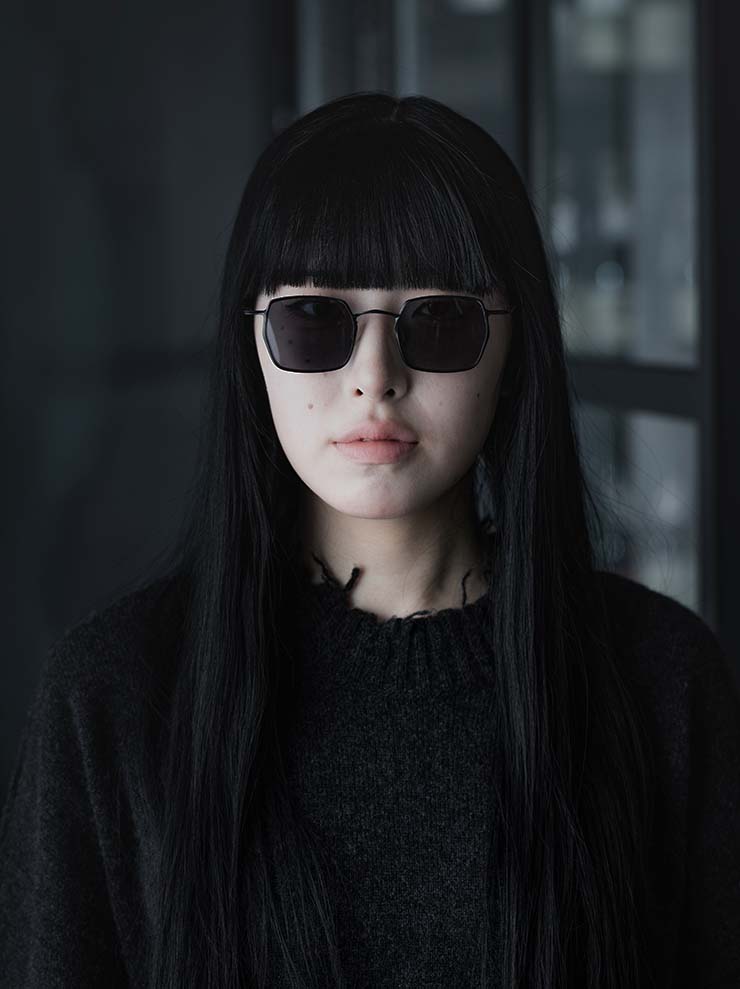 RIGARDS<br> BETA TITANIUM frame sunglasses / MATTE BLACK / RG1086TI