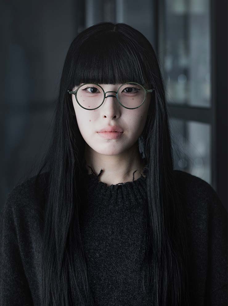 RIGARDS × THE VIRIDI-ANNE<br> TITANIUM & STAINLESS STEEL FRAME SUNGLASSES / JADE FRAME x BRONZE CLIP / RG2000TVA