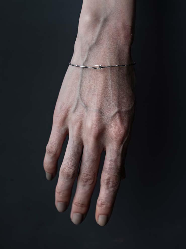 DETAJ <br>SILVER BRACELET / SEED-B-S-C