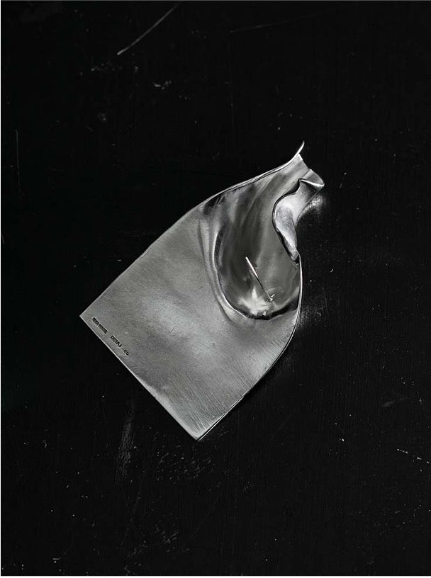 UMA WANG x DETAJ<br>25AW SILVER EARRING / UD-25AW-E01-L