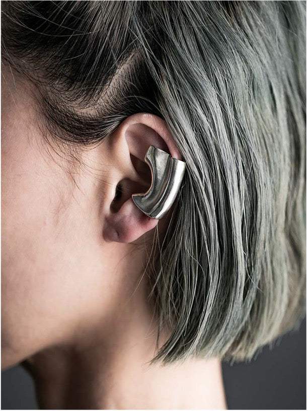 UMA WANG x DETAJ<br>25AW SILVER EAR CUFF / UD-25AW-E02-L