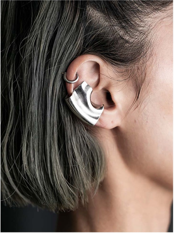 UMA WANG x DETAJ<br>25AW SILVER EAR CUFF / UD-25AW-E02-R