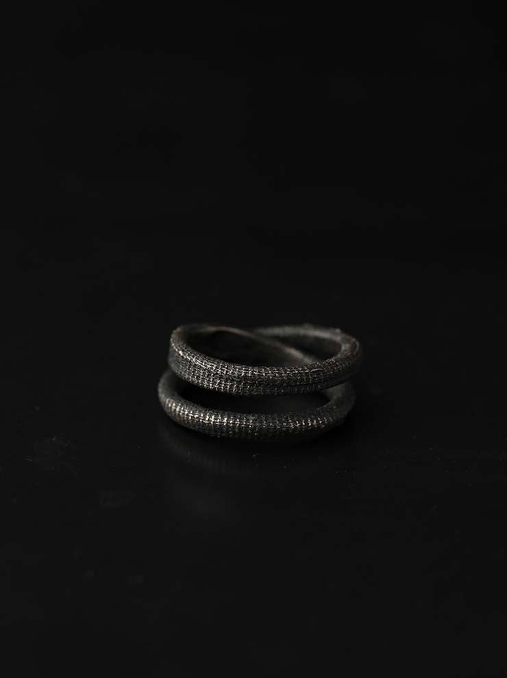 DETAJ <br>BANDAGE CROSS RING / RE-R01