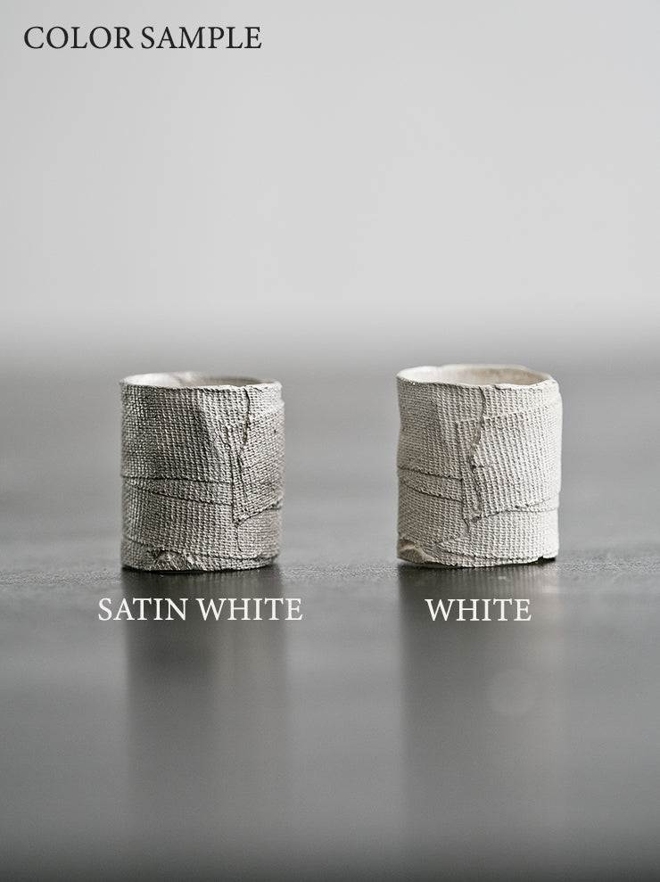 DETAJ<br> BANDAGE RING LONG / WHITE
