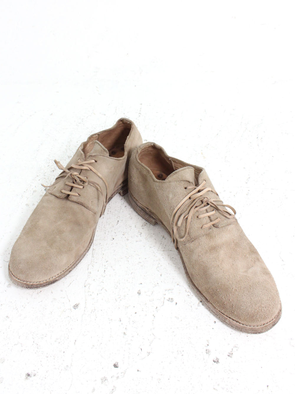 GUIDI<br> Men's Donkey Reverse Derby Shoes / 1003T