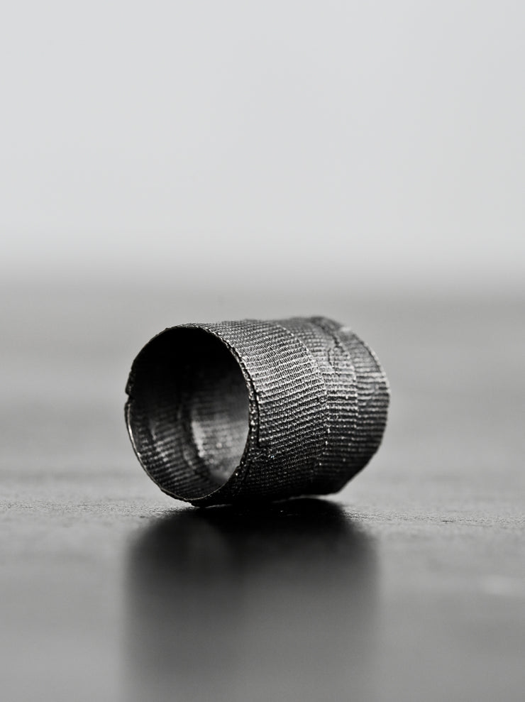 DETAJ <br>BANDAGE RING / BLACK
