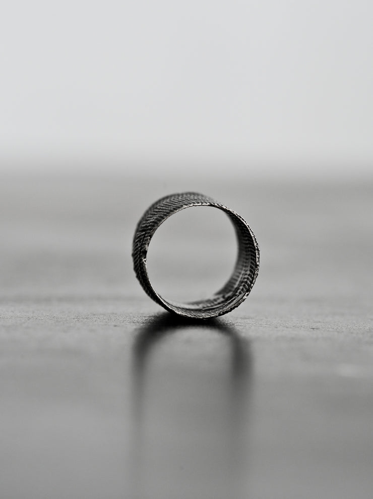 DETAJ <br>BANDAGE RING / BLACK