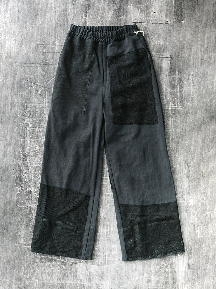 By Walid<br> Women's Mavis Trousers BLACK