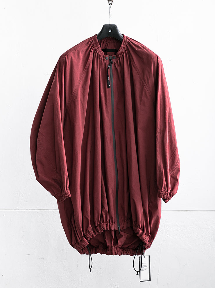 NILøS<br> Ruched long blouson RED