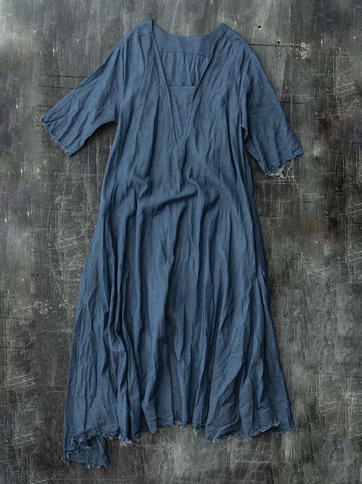 ATELIER SUPPAN<br>WOMENS ブルードレス / WASHED BLUE
