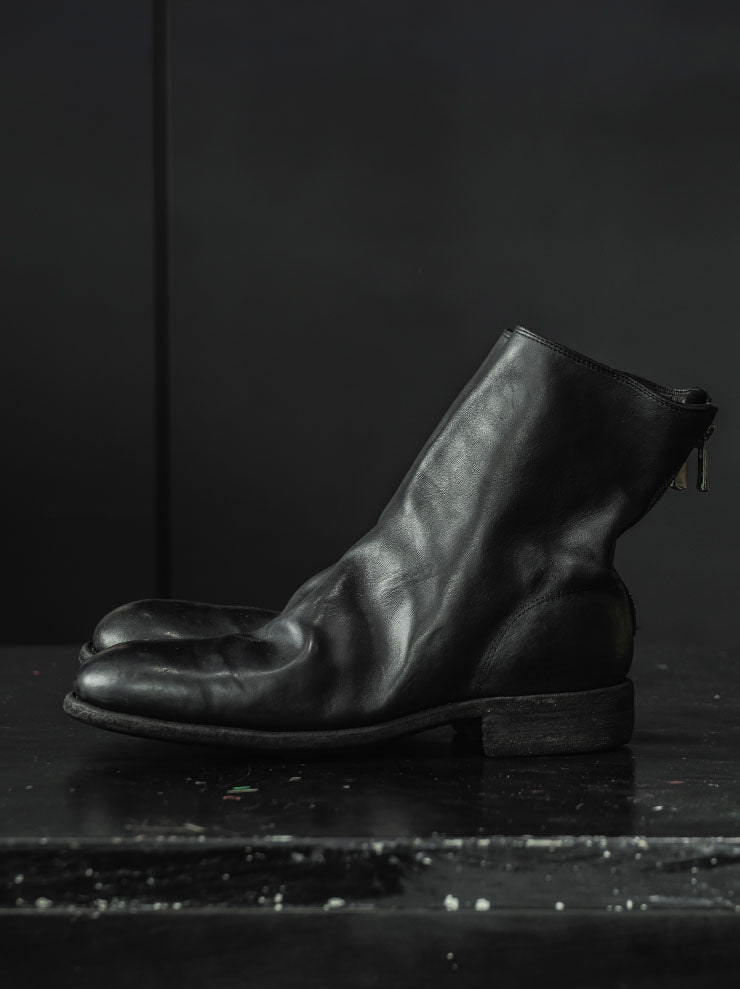 GUIDI<br>MENS バックジップブーツ 986X BLKT / HORSE FULL GRAIN