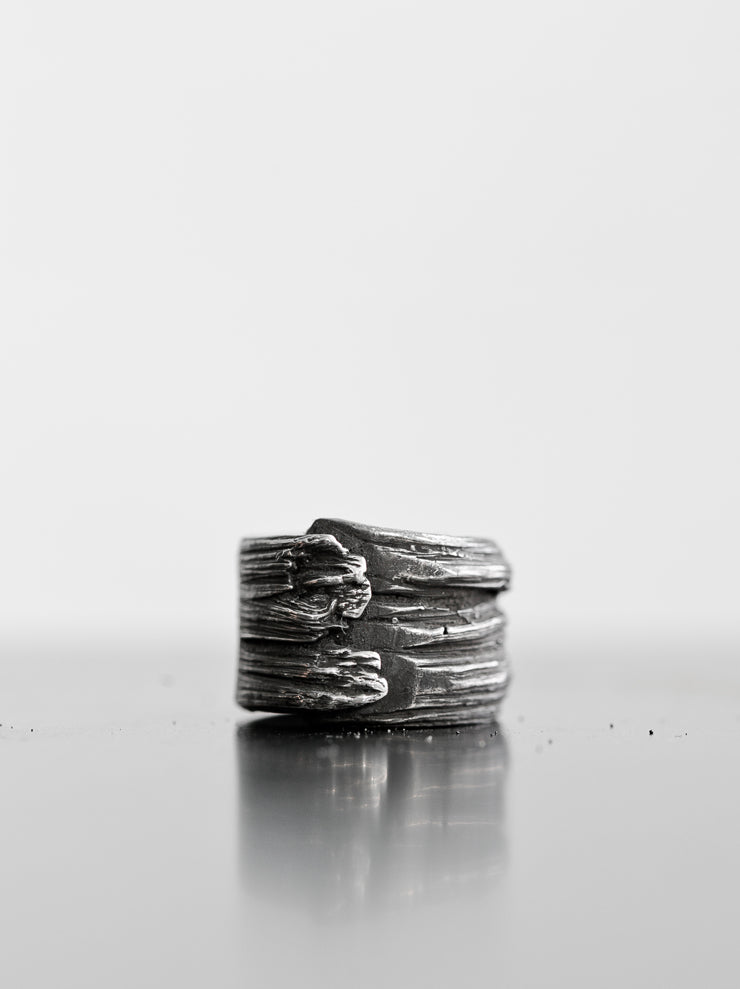 DETAJ <br>HAIR RING / BLACK